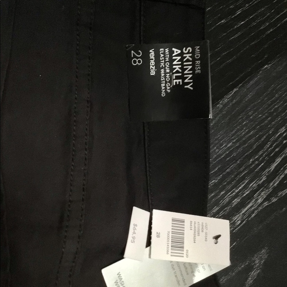 New Mid Rise black skinny jeans